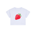 strawberry crop top