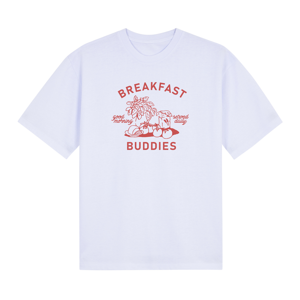 Breakfast Buddies Oversized Tee
