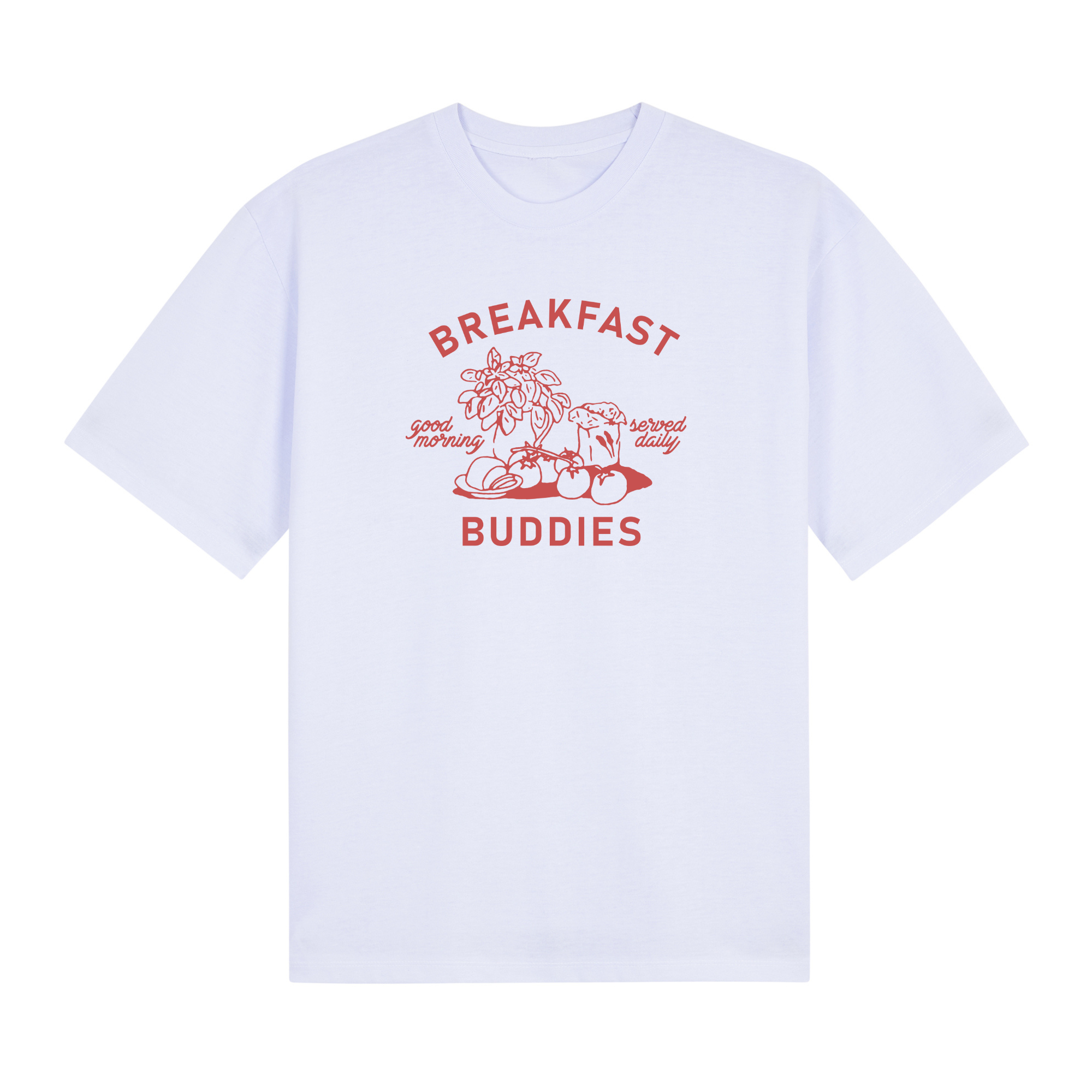Breakfast Buddies Oversized Tee
