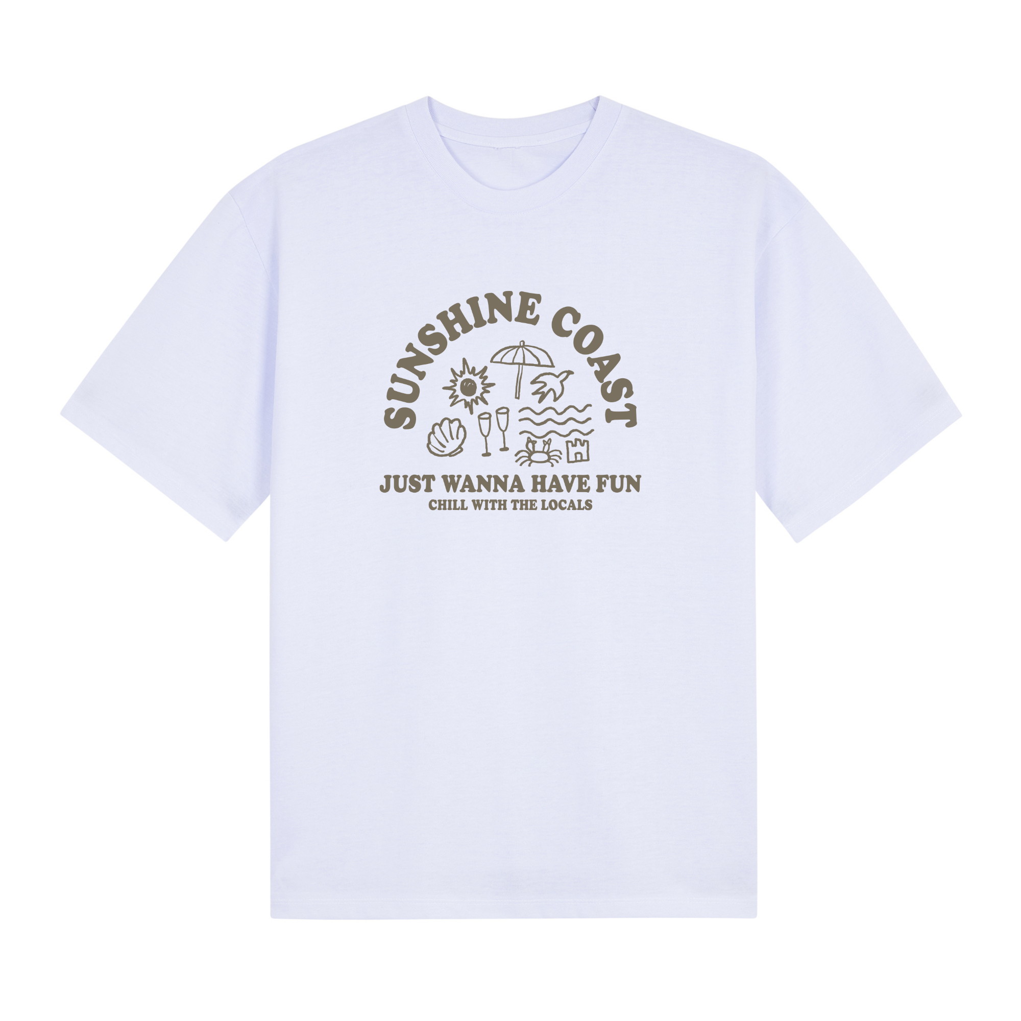 Sunshine Coast Oversized Tee