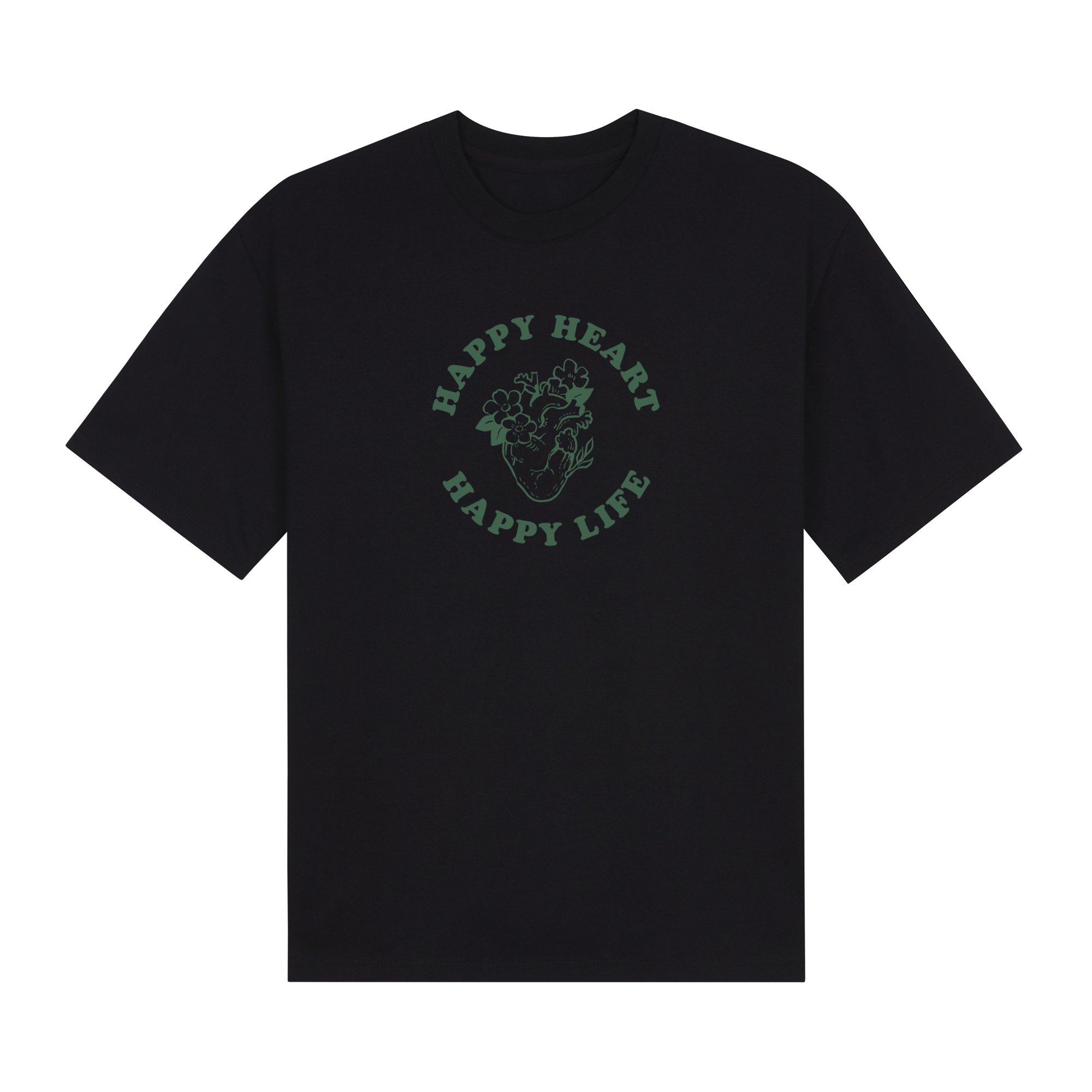 Happy Heart Oversized Tee