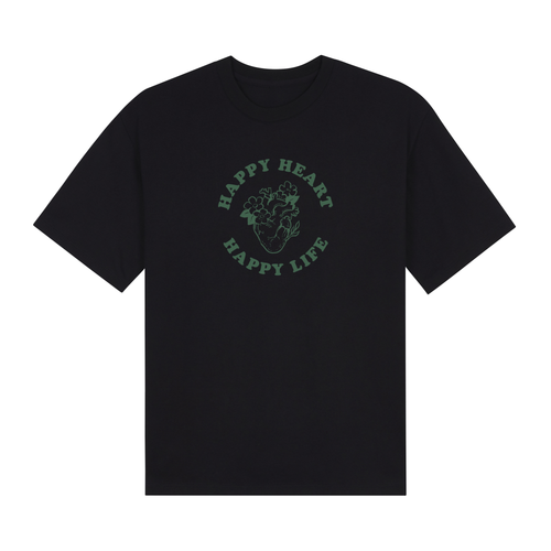 Happy Heart Oversized Tee