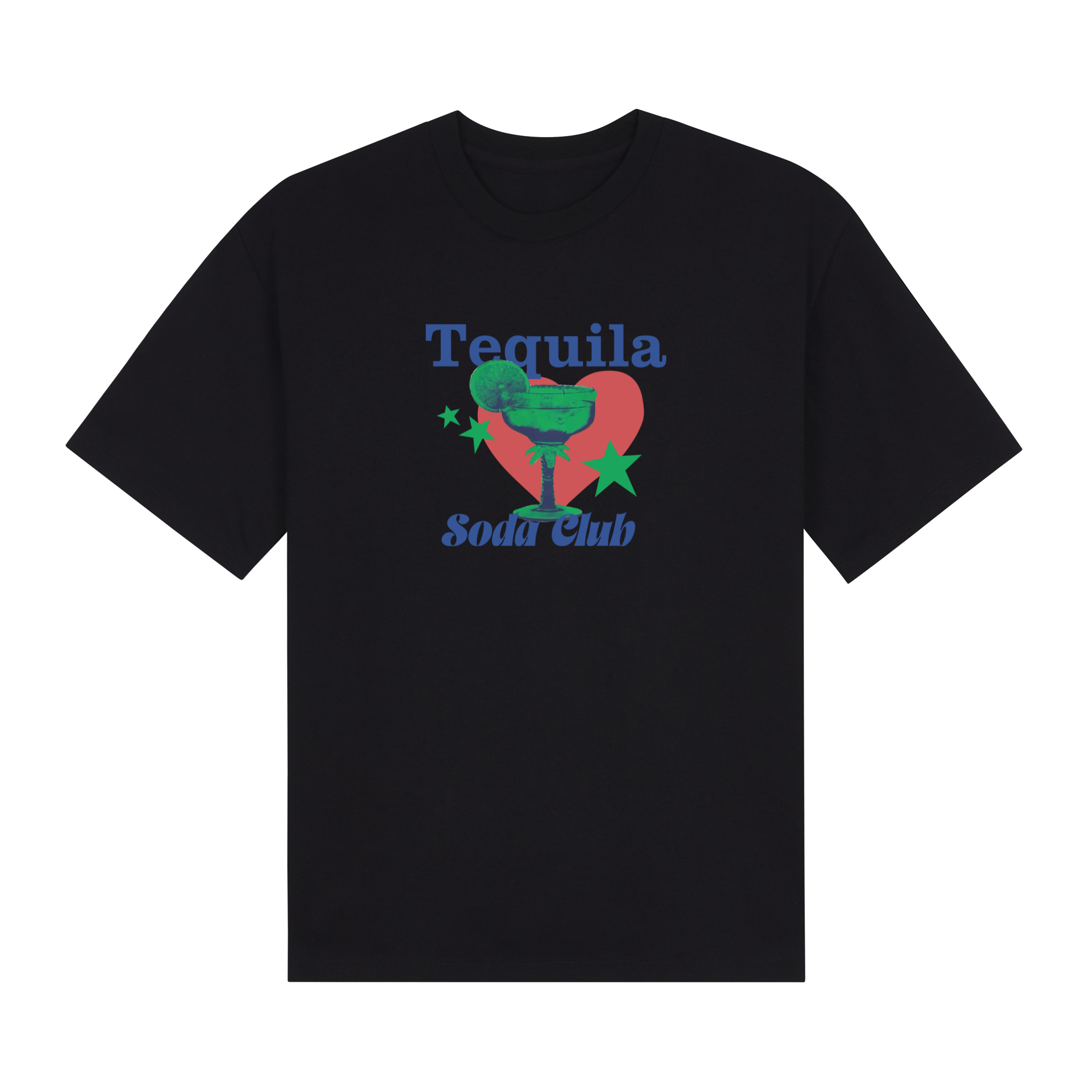 Tequila Soda Club Oversized Tee
