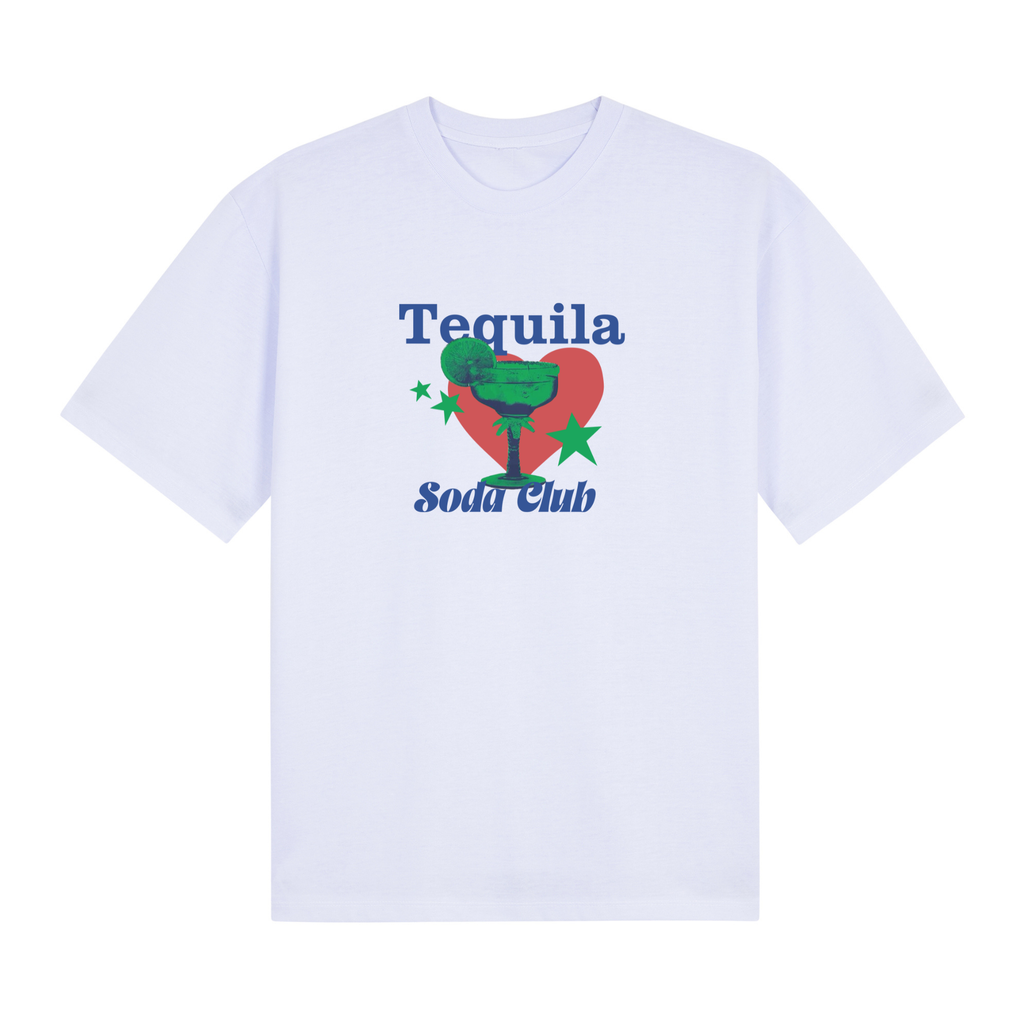 Tequila Soda Club Oversized Tee
