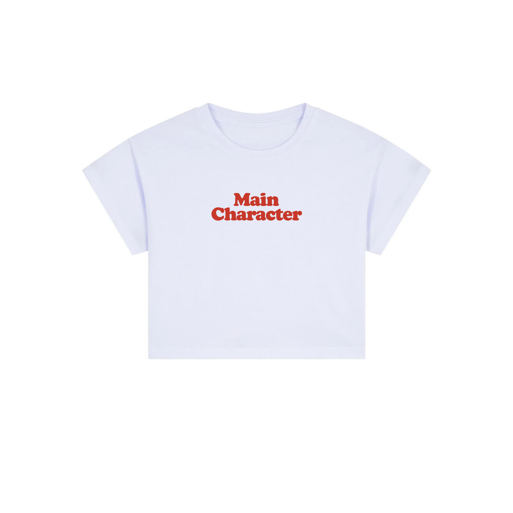 main character crop top