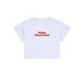 main character crop top