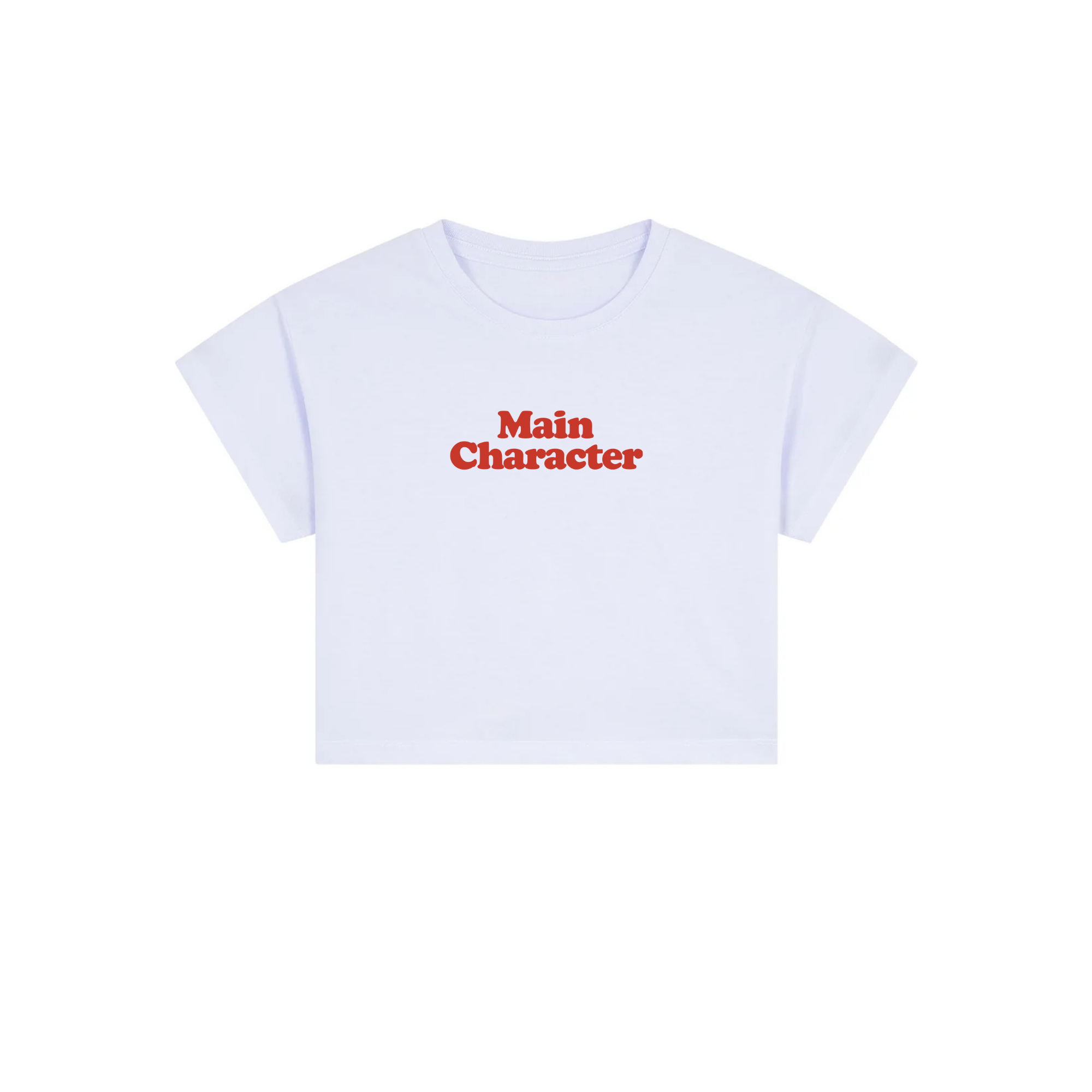 main character crop top