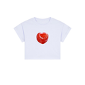 heart candy crop top
