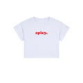 spicy crop top
