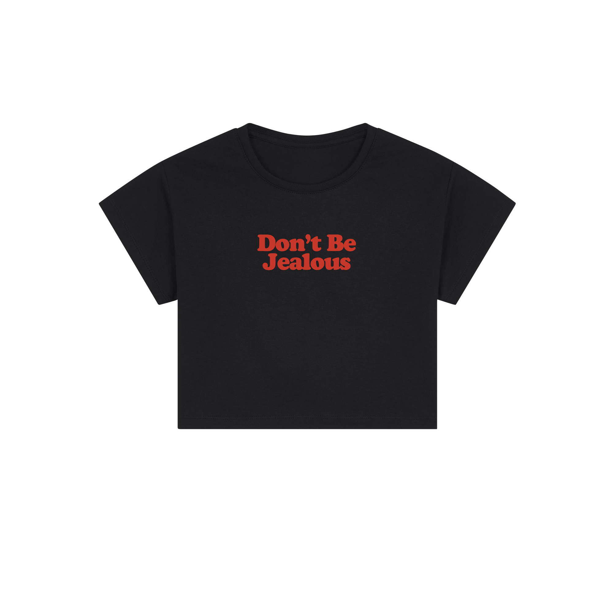 don't be jealous crop top