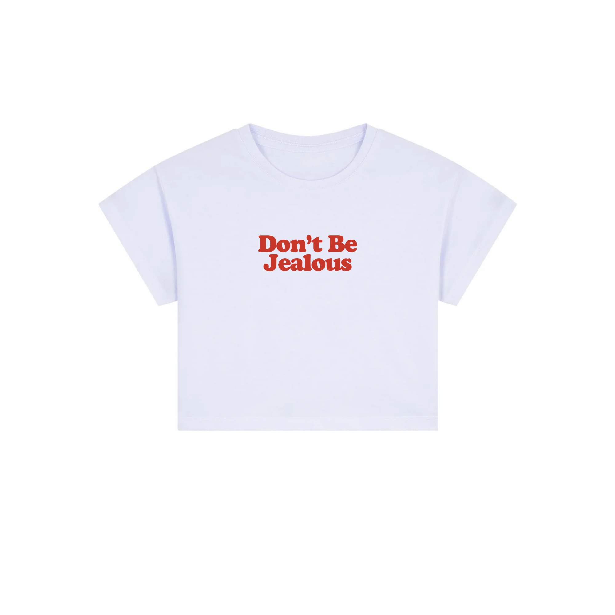 don't be jealous crop top