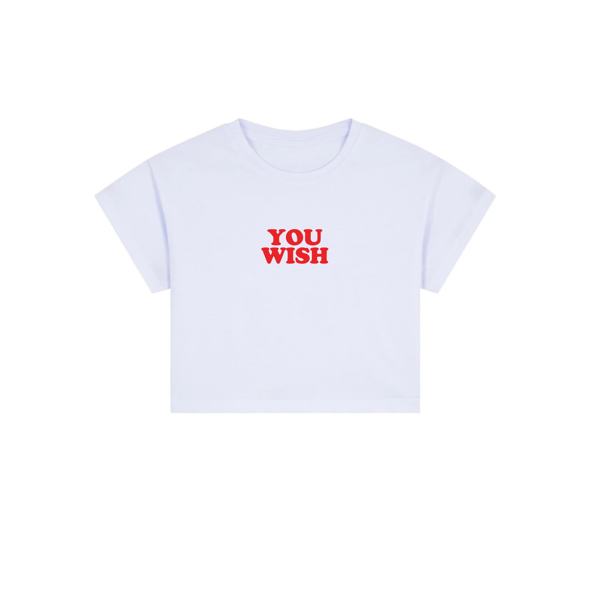 you wish crop top