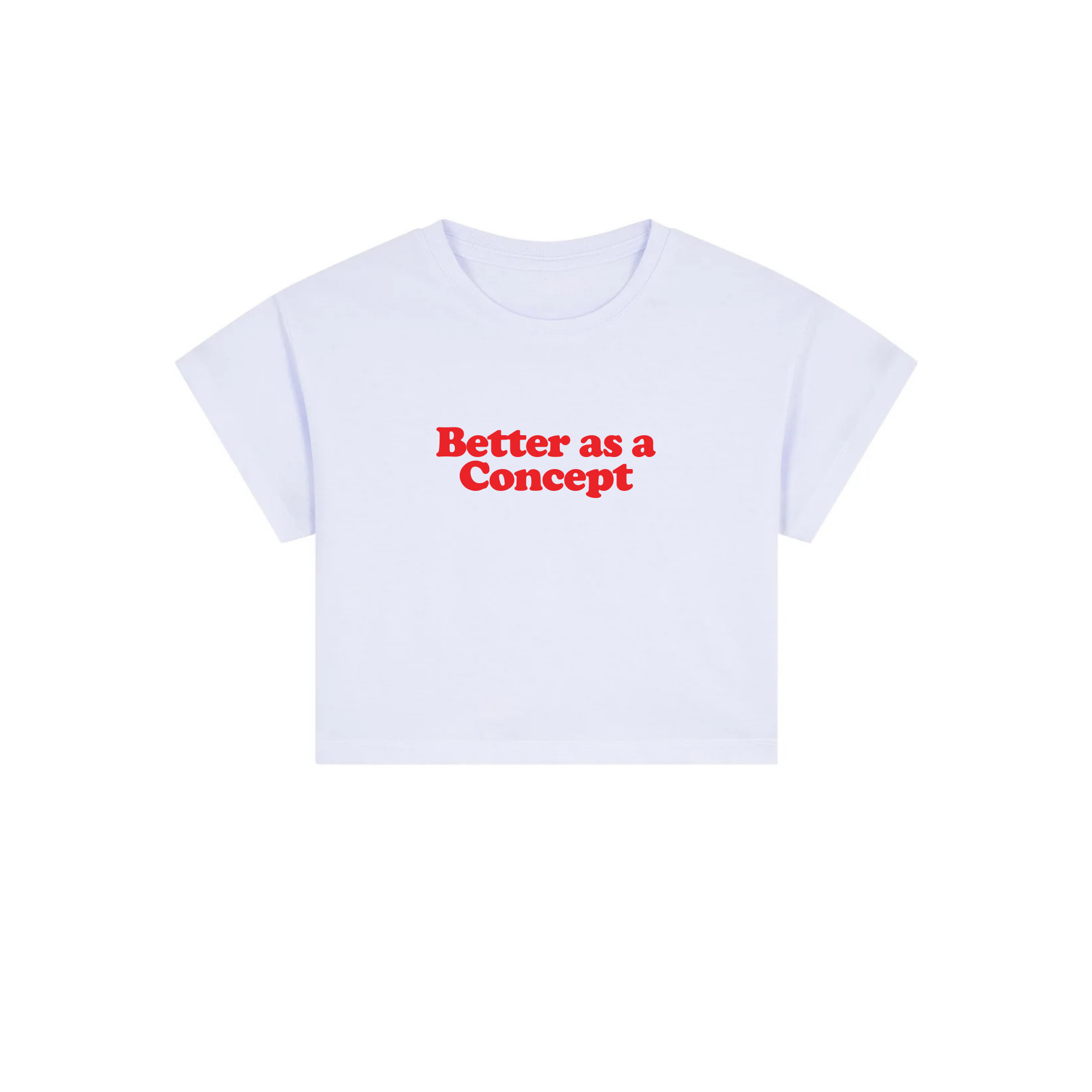 better as a concept crop top