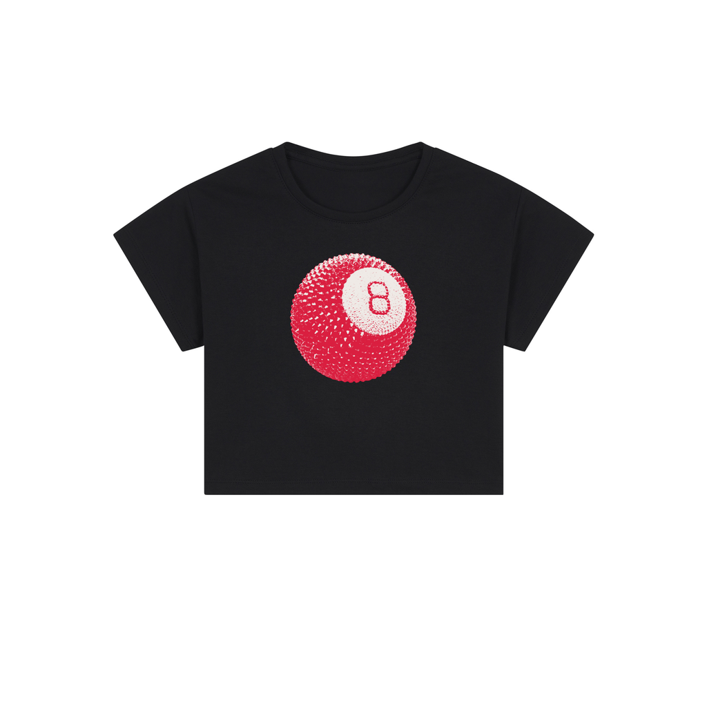 8 ball crop top
