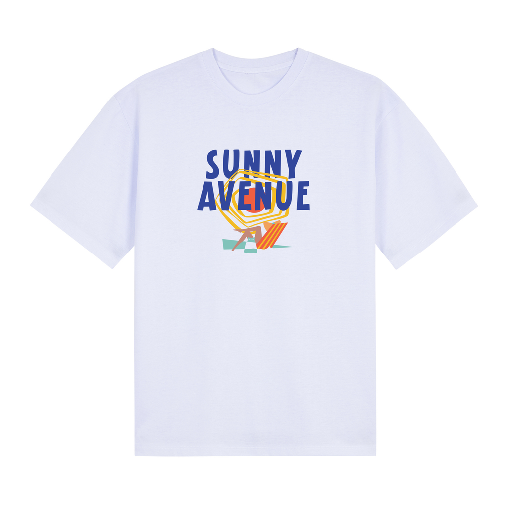 Sunny Avenue Oversized Tee