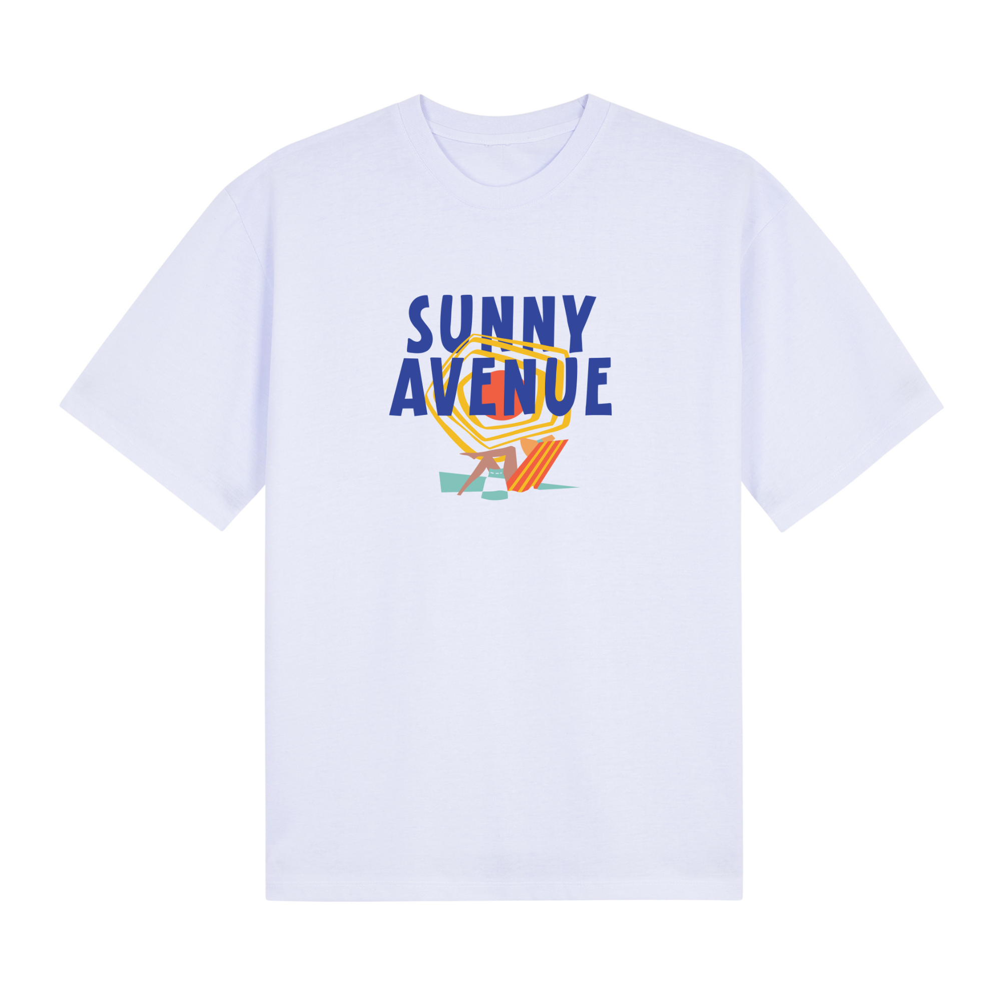 Sunny Avenue Oversized Tee